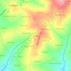 Asinge topographic map, elevation, terrain