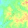 Hunt topographic map, elevation, terrain