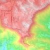 Green Hill topographic map, elevation, terrain