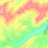 Mienzeni topographic map, elevation, terrain