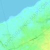 Gatid topographic map, elevation, terrain