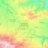 Santa Cruz del Quiché topographic map, elevation, terrain
