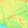 Funabashi topographic map, elevation, terrain