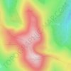 Knockmoylan topographic map, elevation, terrain