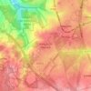 Walton On The Hill topographic map, elevation, terrain