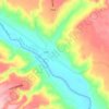 Dorothy topographic map, elevation, terrain