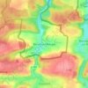 Bersillies-l'Abbaye topographic map, elevation, terrain