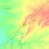 Kadoma topographic map, elevation, terrain