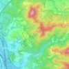 Bleda topographic map, elevation, terrain
