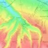 Hale topographic map, elevation, terrain