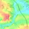 Ølst topographic map, elevation, terrain