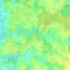 Les Vernes topographic map, elevation, terrain