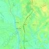 Savar topographic map, elevation, terrain