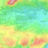 Corres topographic map, elevation, terrain