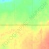 Grassland topographic map, elevation, terrain