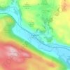 Pittentrail topographic map, elevation, terrain