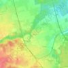 Erlkam topographic map, elevation, terrain
