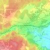 Tyringe topographic map, elevation, terrain