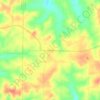 Caulfield topographic map, elevation, terrain