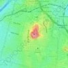 Mount Eden topographic map, elevation, terrain