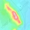 Moroke topographic map, elevation, terrain