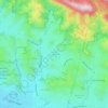 Blackhawk topographic map, elevation, terrain