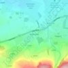Rathcoole topographic map, elevation, terrain
