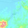 Andilamena topographic map, elevation, terrain