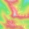 Sugarbowl Mountain topographic map, elevation, terrain
