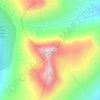 Ben Challum topographic map, elevation, terrain