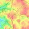 Wales topographic map, elevation, terrain