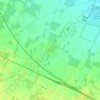 Manzolino topographic map, elevation, terrain