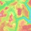 Anderson topographic map, elevation, terrain