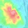 Boyne Mountain topographic map, elevation, terrain