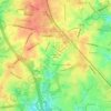 Hungerford Towne topographic map, elevation, terrain