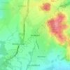 Henwood topographic map, elevation, terrain