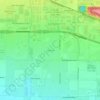 Creekside topographic map, elevation, terrain