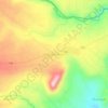 Kanywambora topographic map, elevation, terrain