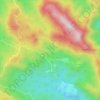 Lembang topographic map, elevation, terrain