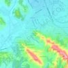 Xhafët (Selita e Vogël) topographic map, elevation, terrain