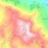Mount Veeder topographic map, elevation, terrain