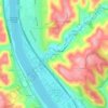 Fairoaks topographic map, elevation, terrain