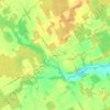 Walsh topographic map, elevation, terrain