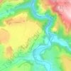 Marnhac topographic map, elevation, terrain