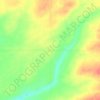 Squirrel topographic map, elevation, terrain