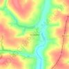 Pogrebki topographic map, elevation, terrain