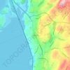 Mariandale topographic map, elevation, terrain