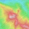 Baruka topographic map, elevation, terrain