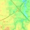 Royal Court topographic map, elevation, terrain