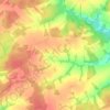 Семёновское topographic map, elevation, terrain